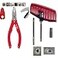 VAMPLIERS 2Piece Stripped Screw Extractor Kit Made in Japan 625 Screw Removal Pliers Recessed Screw Extractor Remove any RustedDamagedBroken or Sunken Screws