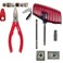 VAMPLIERS 2Piece Stripped Screw Extractor Kit Made in Japan 625 Screw Removal Pliers Recessed Screw Extractor Remove any RustedDamagedBroken or Sunken Screws