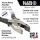 Klein Tools D2017CST Ironworker Pliers Spring Loaded Side Cutters Twists and Cuts Annealed Rebar Tie Wire Heavyduty Knurled Jaws 9Inch Long