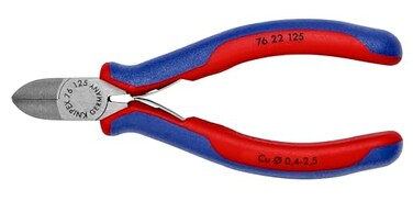 KNIPEX 76 22 125 Comfort Grip Electronics Diagonal Cutter
