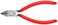KNIPEX Tools Electronics Diagonal Cutters 7681125 Red