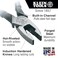 Klein Tools J2139NETP Journeyman Pliers Made in USA High Leverage Fish Tape Pulling Side Cutters 912Inch