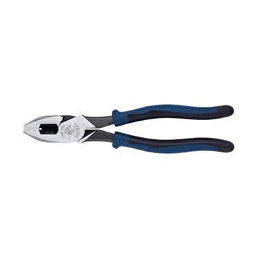 Klein Tools J2139NETP Journeyman Pliers Made in USA High Leverage Fish Tape Pulling Side Cutters 912Inch