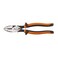 Klein Tools 2139NEEINS Slim Handle Insulated Side Cutter Pliers Made in USA Streamline New England Nose with Knurled Jaws 9Inch