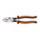 Klein Tools 2139NEEINS Slim Handle Insulated Side Cutter Pliers Made in USA Streamline New England Nose with Knurled Jaws 9Inch