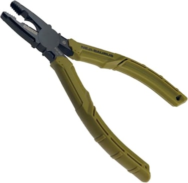 Engineer PZ33 Screw Extraction Pliers with Builtin Wire Stripper Black Oxide Coating Carbon Steel Jaws