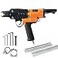 China-top Silver KSC7E 15 Gauge 34Inch Crown Pneumatic Hog Ring Gun 70 mm to 80 mm Closure Diameter C Ring Gun with Long Nose Professional Air Hog Ring Plier Tool