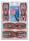 KNIPEX 00 20 04 SB 8Piece Precision Circlip SnapRing Pliers Set