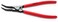 KNIPEX Angled Retaining Ring Pliers for Retaining Rings on Shafts