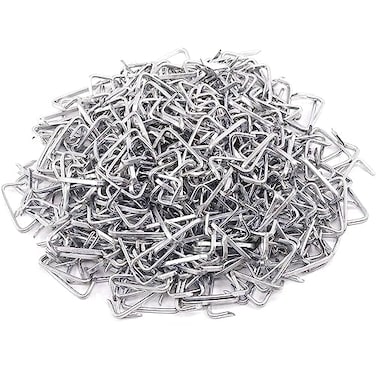 Cascade Tools 34 Hog Rings 5000 Pack Galvanized Steel and Weather Resistant Perfect for Fencing Furniture Auto Upholstery Meat Sausage Casings More