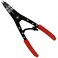 Guweta 38700 Spindle Snap Ring Pliers External 10 Large Snap Ring Pliers Heavy Duty Circlip Pliers Car Repair Tools Kit for for Ford SD Uninstall Remove Tools with Ratchet Locking 2026 Upgraded Red