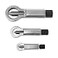 QWORK 3 Set Nut Screw Splitter Set Nut Remover Tools Nut Splitter Cracker Rusted Nut Breaker Steel Nut Remover Extractor Tools Manual Pressure Nut Cracker Metal Splitter