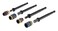Malco MALCOMBO2 4 in CRhex Cleanable Reversible Magnetic Hex Driver 4 Piece Set