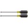 Klein Tools 646M Tool Set Made in USA Magnetic Nut Drivers Sizes 14 and 516Inch 6Inch Shafts 2Piece