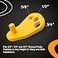 HQPASFY Universal Ground Rod Driver Fits 58 12 and 34 Inch Grounds Rods Designed to Withstand All Kinds of Soil Ground Rod Install Tool