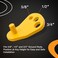 HQPASFY Universal Ground Rod Driver Fits 58 12 and 34 Inch Grounds Rods Designed to Withstand All Kinds of Soil Ground Rod Install Tool