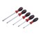 Wiha 53095 5 Piece SoftFinish XHeavy Duty Slotted and Phillips Screwdriver Set