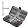 VMAN Ratchet Screwdriver Set 66 in 1 magnetic Screwdriver sets S2 Steel Bits DIY Combination Flexible Shaft Suitable for Furniture Assembly Precision Electrical Appliance Repair Bicycle Tools