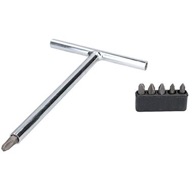 AB Tools T Handle JIS Screwdriver PH1 PH2 PH3 for Japanese Standard Screws 7pc Set