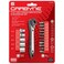 Carbyne 17Piece Right Angle Offset Mini Ratchet Wrench Screwdriver Set 14 in Drive PhillipsSlottedTorxHex Allen Bits and Sockets