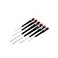 Wiha 26090 Precision Slotted Screwdriver with Precision Handle 6 Piece Set multi one size