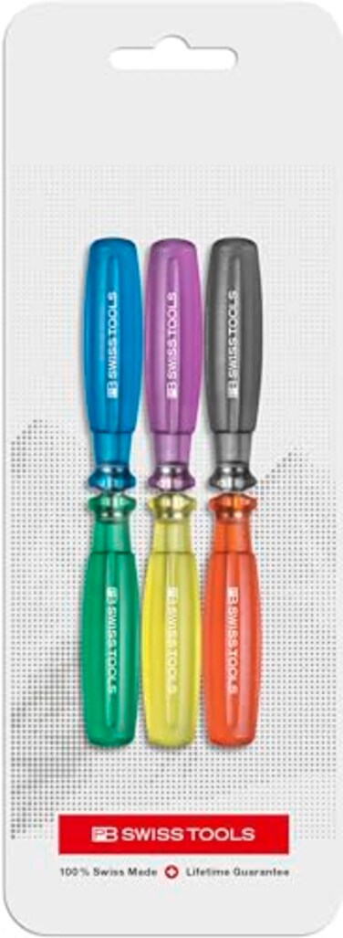 PB Swiss Tools multiCraft Screwdriver Magnet Set PB 6100M 100 Swiss Made 6Piece Screwdriver Set with Strong Magnets