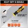 HORUSDY 11Pieces Magnetic Screw driver Magnetic 5 Phillips and 5 Flat Head Tips for Fastening and Loosening Seized