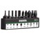 ENGINEER DR06 Offset Ratcheted Screwdriver with 10 bits assorted in a bullet holder Made in Japan