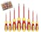 HOUSERAN Insulated Screwdriver Set with Case 8Piece Heavy Duty Phillips and Slotted Screwdriver Set 1000 Volt Screwdrivers Ideal for Electricians and Terminating Jobs