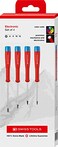 PB Swiss Tools Torx Electronic Screwdriver Set PB 8627 100 Swiss Made 4piece Precision Screwdriver Set for Torx Screws Size T8 T9 T10 T15 with Bore in the Tip