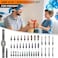 AMIR 42 in 1 Magnetic Screwdriver Set Ratchet Screwdriver Set with Multi Bit DIY Repair Tool Kit with Versatile T Handle for Furniture Computer Bicycle Electronic Repair