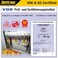 HURRICANE 13 Piece 1000V Insulated Electrician Screwdriver Set CrV Magnetic Tip 4 slotted 2 Phillips 2 Pozidriv 3 Torx 1 Electroprobe and 1 handle Ideal for Professional Home Repair