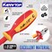 KARRYTON 14PC 1000V Insulated Electrician Tool SetVDE Electrical Tools Kit with Pliers Screwdrivers Voltage TesterwAllinOne Bag Ideal for Home and Industrial Electrical Repair