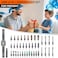 AMIR 42 in 1 Magnetic Screwdriver Set DIY Ratchet Screwdriver Set Magnetic with Multi Bit Precision Repair Tool Kit for Tools Home Improvement Computer Bicycle