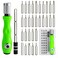 Zoikuloi 32 in 1 Small Precision Screwdriver Set Magnetic Mini Screwdriver Set Professional Tiny Repair Tool Kit for Glasses Watches Laptop Electronics Toys Jewelry Computers