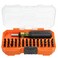 Klein Tools 33803 ProFlex 42Bit Impact Driver Bit Set with Modular Case S2 Steel Magnetic Adjustable Screwdriver