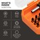 Klein Tools 33803 ProFlex 42Bit Impact Driver Bit Set with Modular Case S2 Steel Magnetic Adjustable Screwdriver