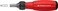 PB Swiss Tools Ratchet Screwdriver PB 8510R30 100 Swiss Made Screwdriver Bit Holder Magnetic for C6 14 Bits Blade Length 30 mm
