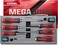 VESSEL MEGADORA TangThru Screwdriver Set 8pcs 9308EVA EVA Foam setTang Thru