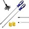 smseace 2Pack 12Inch Slotted Phillips Screwdriver Set Long Flat Blade CrossHead Design Magnetic Extended Screwdriver With Rubber Handle
