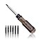 Spec Ops Tools MultiBit Screwdriver for Tool Belt Tool Box Magnetized DoubleSided Bits and CrMo Steel Shaft Ratcheting 12in1