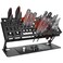 Vilaxing Screwdriver Organizer Holder Screwdriver Storage Rack for Desktop Angle and Height Adjustable Carbon Steel Tool Shelf for rc Repair Plier Black