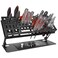 Vilaxing Screwdriver Organizer Holder Screwdriver Storage Rack for Desktop Angle and Height Adjustable Carbon Steel Tool Shelf for rc Repair Plier Black