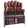 Stalwart 39Piece Magnetic Screwdriver Set Screw Driver Set Kit with Bits Power Nut Driver and Wall Mountable Stand Tool Kit with Phillips Torx and Flathead Screwdrivers Tool Sets for Men by