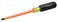 Greenlee 015315INS 516Inch by 6Inch Insulated Cabinet Tip Screwdriver
