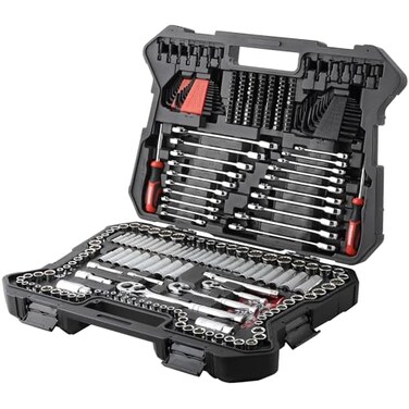 STARWORK TRUE MECHANIC 303Piece Mechanics Tool Set and Socket Set 14 38 12 Drive Professional SAEMetric