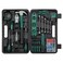 CARTMAN 152Piece Basic Household Hand Tool Setwith Toolbox Storage Case All Purpose Home Tool Kit Includes Essential Tools for Office College Repairs Green