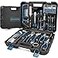 Sundpey Home Tool Kit 148Pcs Household Basic portable Hand Repair Tool Set with Case Ratcheting Screwdriver Hex Key Pliers Wrench Voltage Tester Water Pump Plier for Men Women