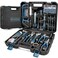 Sundpey Home Tool Kit 148Pcs Household Basic portable Hand Repair Tool Set with Case Ratcheting Screwdriver Hex Key Pliers Wrench Voltage Tester Water Pump Plier for Men Women
