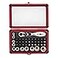 SUNEX TOOLS 9732 44Pc 14 Dr Mini Dual Flex Head RATCHET W Socket Bit Set